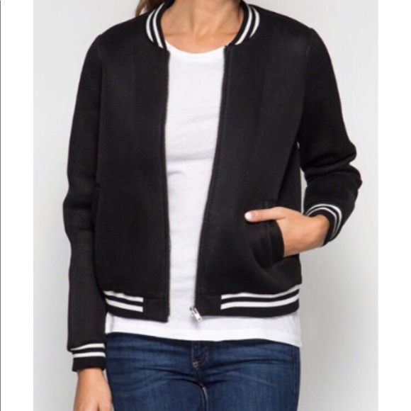 🤍White Mesh Bomber Jacket🤍 - Picture 4 of 4